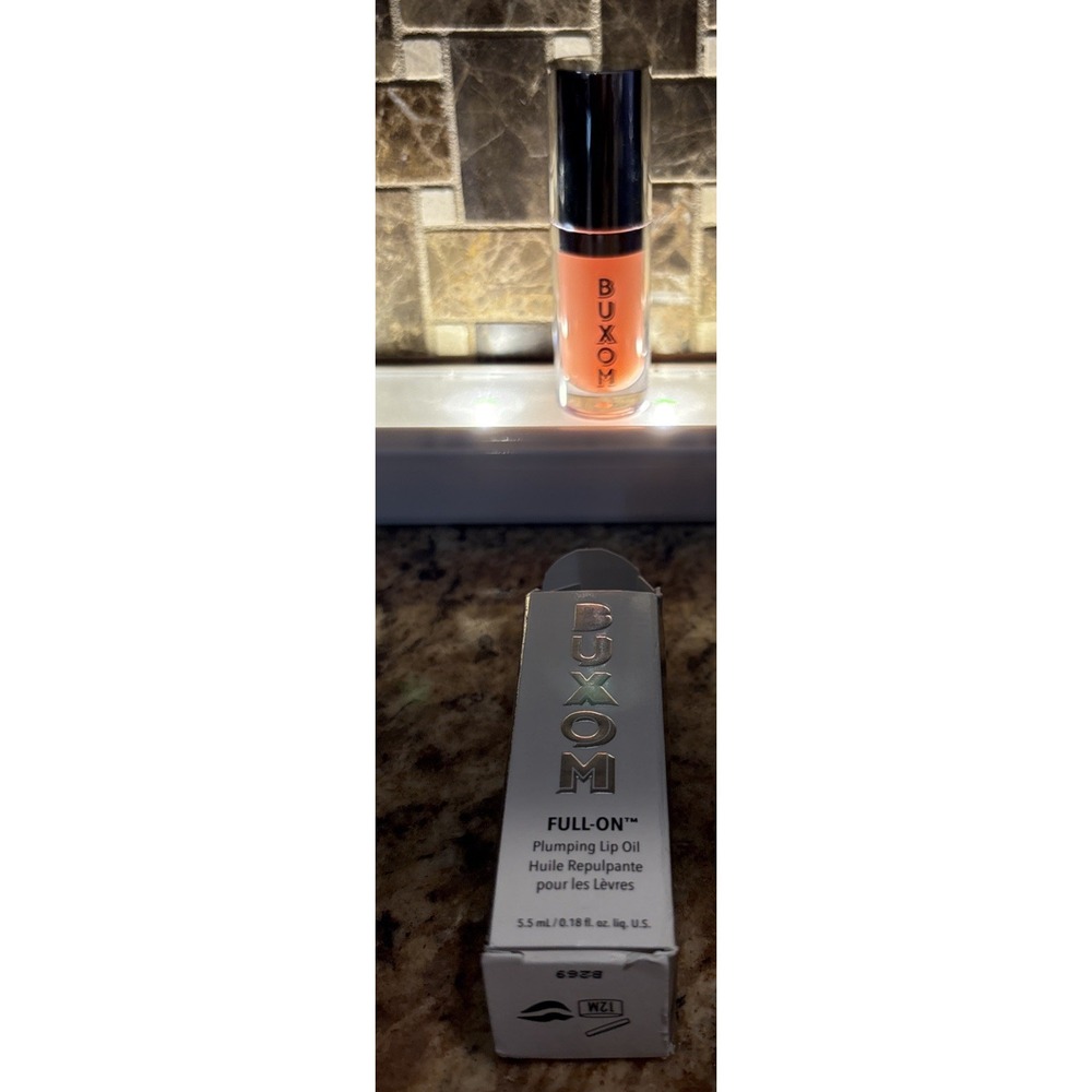 BUXOM‎ full on plumping lip cream gloss in white russian